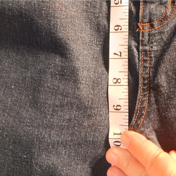 Forever 21 Jeans Skinny High Rise Women 14 Fit 36X 26.5 Dark Wash Blue Ankle - Picture 6 of 10